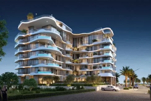 La Perla Marjan Island luxury apartments exterior
